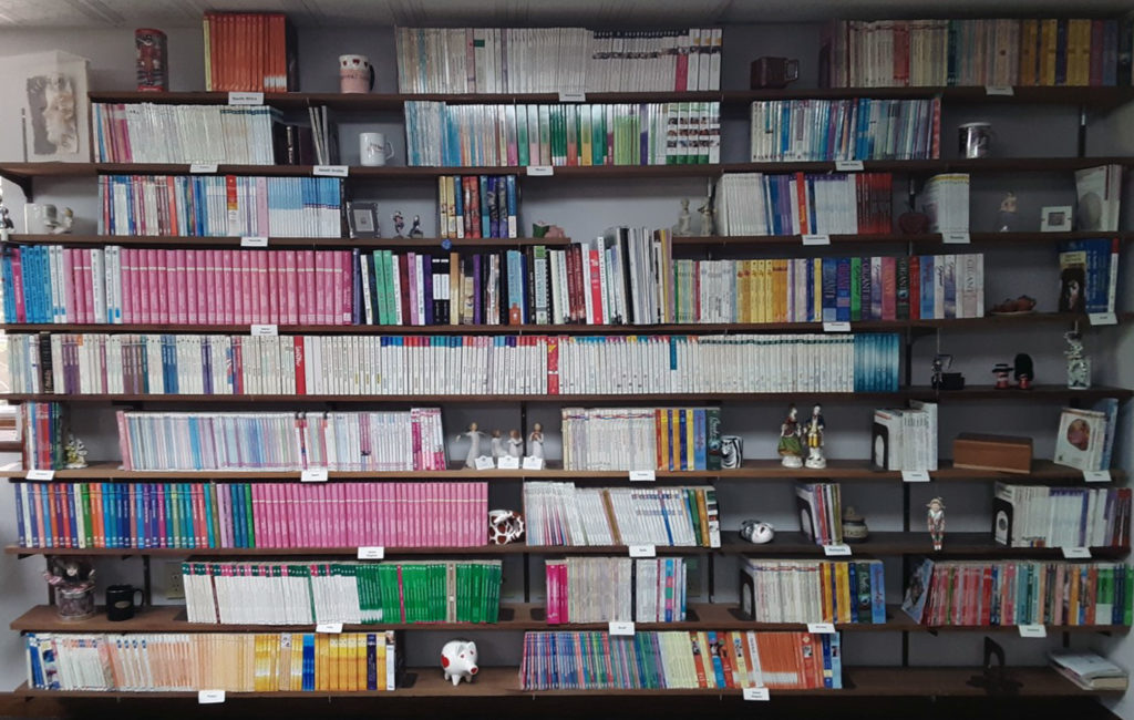 Leigh's Wall of Books